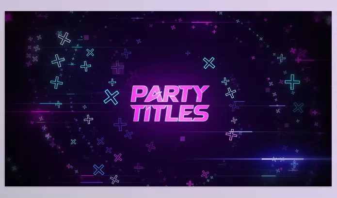 Project – Party Titles – Premiere Pro by VProxy – Download 53657859