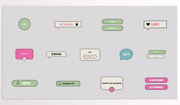 Project – Gadget Interface Icons And Buttons for After Effects by Explainme – Download 53577819