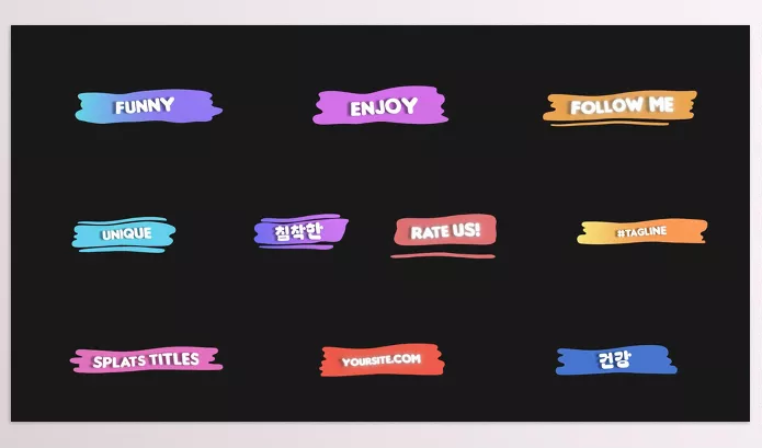 Project – Cartoon Liquid Plate Titles for Premiere Pro by 2DFXAnimation – Download 53645338