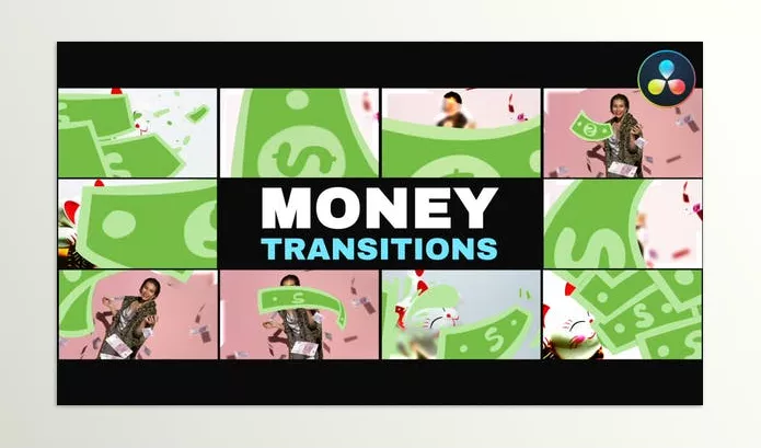 Resolve Tool – Money Transitions DaVinci Resolve by MisterFlashAnimation – Download 53644356