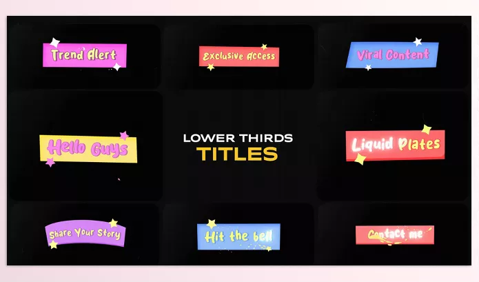 Project – Liquid Plates Titles for Premiere Pro by MisterFlashStore – Download 53653031