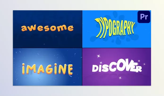 Asset – Cartoon Text Animations for Premiere Pro by FX_Monster – Download 53688175