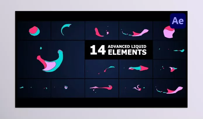 Plugin – Advanced Liquid Elements for After Effects by FlashFXbox – Download 54063731
