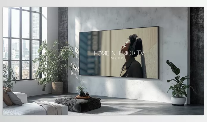 Project – Home Interior TV Mockups by Premiumilk – Download 54092324