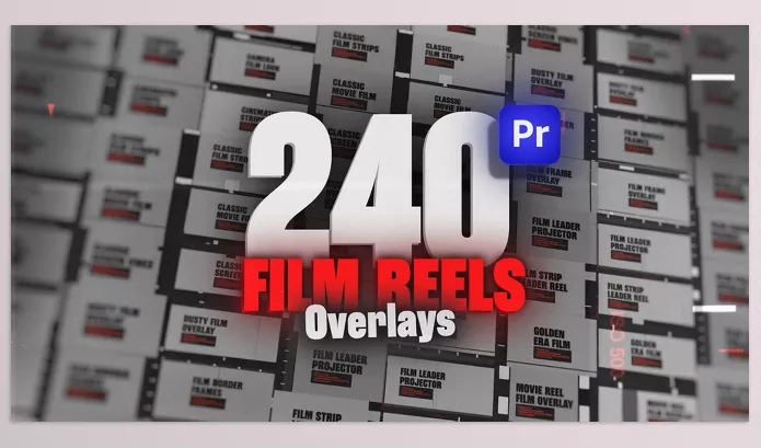 Project – Animated Film Reel Overlays Pack For Premiere Pro by xFxDesigns – Download 53921941