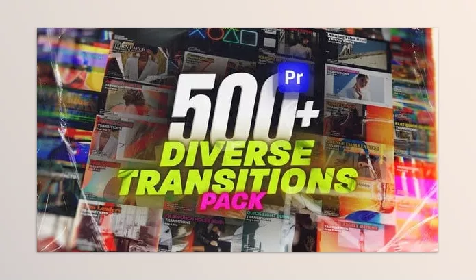 Asset – Diverse Transitions Pack for Premiere Pro by xFxDesigns – Download 54029369