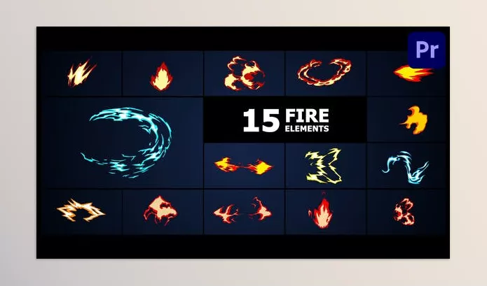 Asset – Fire Elements by FlashFXbox – Download 53762130
