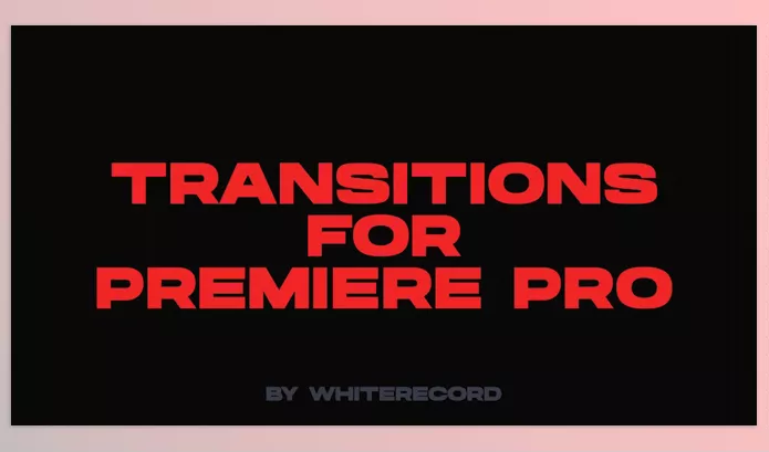 Project – Premiere Pro Transitions (Film, Glitch, Paper) by whiterecord – Download 48484295