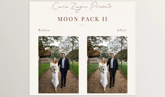 Lightroom Preset – Moon Pack II Presets by Cara Zagni – Download