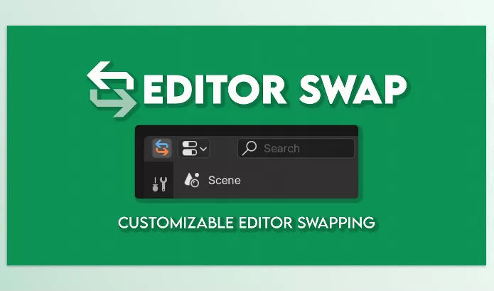 Blender Addon – Editor Swap by carlosmu – Download