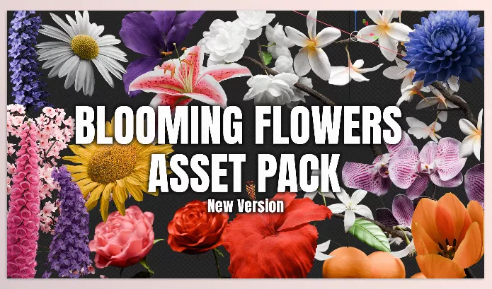 Blender Addon – Blooming Flowers by Cheuqs – Download