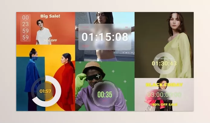 Motion Template – Countdown Timers MOGRT by DA-Motion – Download 54221243