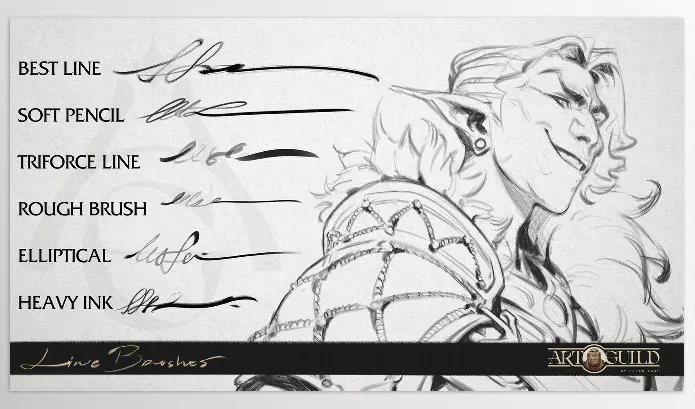 Photoshop Plugin – LINE Brushes by Esben Lash – Download