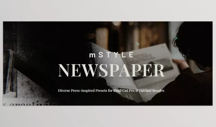 Resolve Tool – mStyle Newspaper by MotionVFX – Download