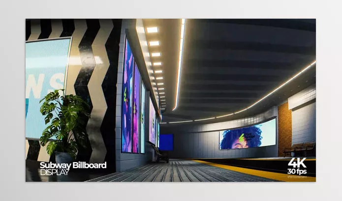 Project – Subway Billboard Mockup by afternoon_studio – Download 54967337
