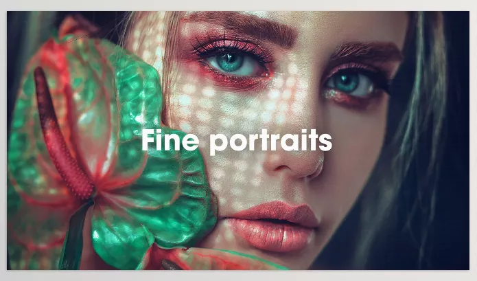 LUT Pack – Fine Portraits – Color grading presets for portraits by Lutmix – Download