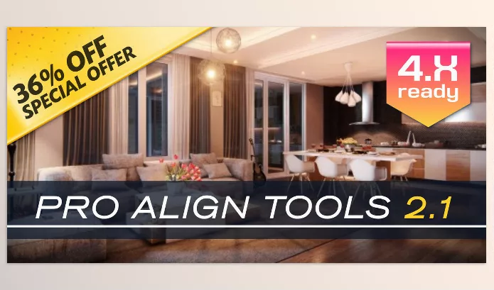 Blender Addon – Pro Align Tools by Yain Vieyra – Download