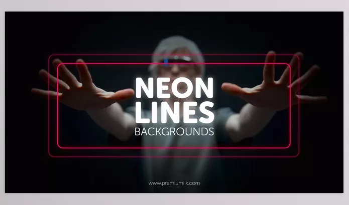 Project – Neon Lines Backgrounds by Premiumilk – Download 55393909
