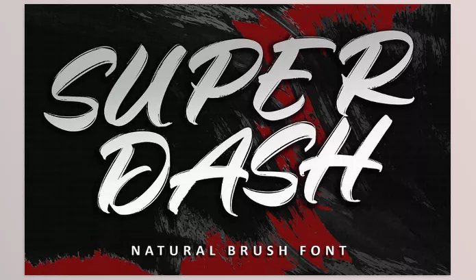 Font – Super Dash by Letterara – Download