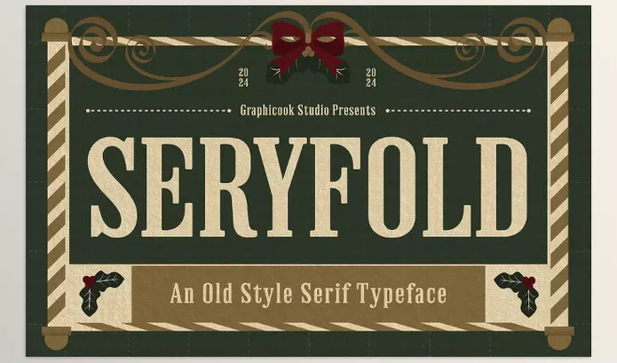 Font – Seryfold by graphicook – Download
