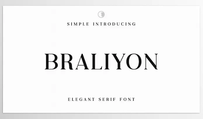 Font – Braliyon an Elegant Font by Skillyas_Studio – Download