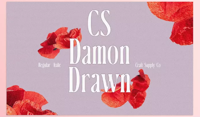 Font – CS Damon Drawn by Craft Supply Co. – Download