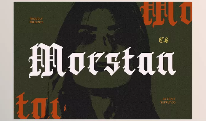 Font – CS Morstan by Craft Supply Co. – Download