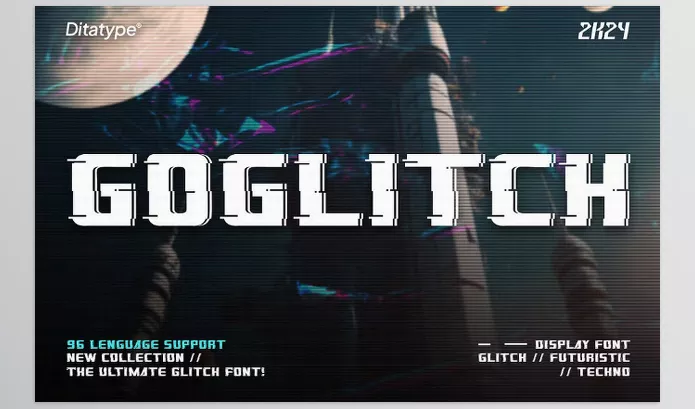 Font – Goglitch by Ditatype – Download