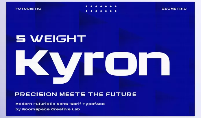 Font – Kyron by roomspace – Download