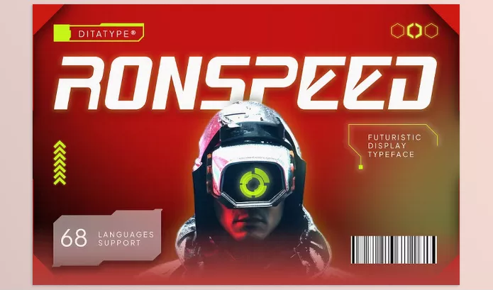 Font – Ronspeed by Ditatype – Download
