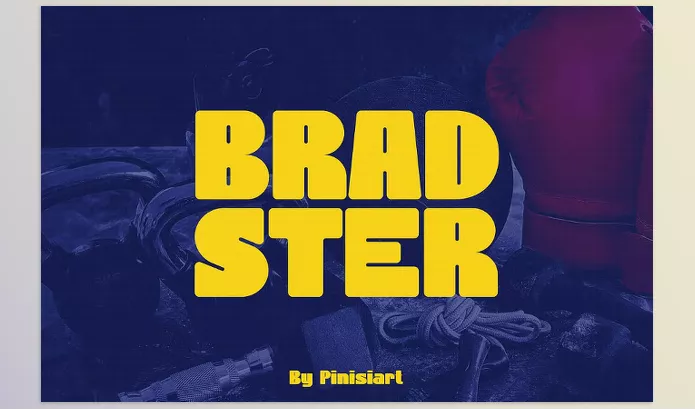 Font – BRADSTER by Pinisi ART – Download