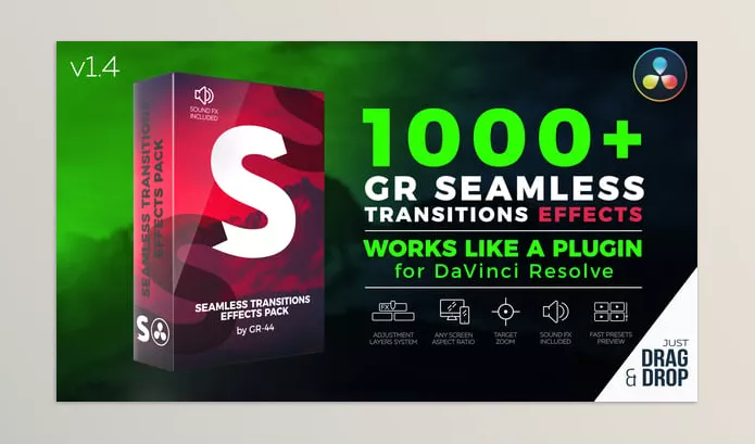 Resolve Tool – GR Seamless Transitions Effects for Davinci Resolve by GR-44 – Download 52438114