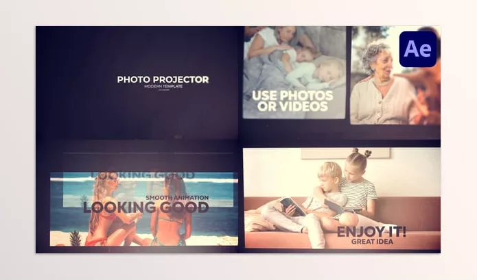 Project – Photo Projector for After Effects by OneMotionStudio – Download 55577222