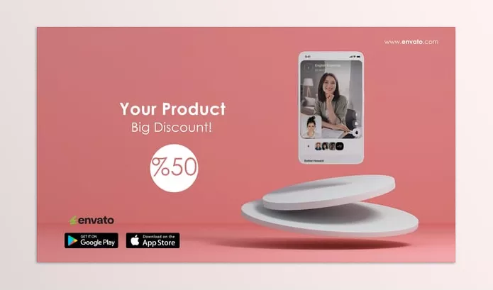 Motion Template – App Advertisement Promotion by weblob – Download 55393103