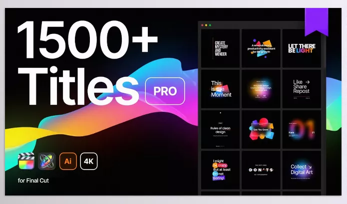 FCP Template – Titles Pro by EasyEdit.pro – Download