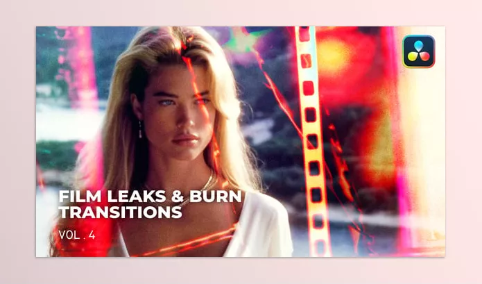 Resolve Tool – Film Leaks and Burn Transitions VOL.4 DaVinci Resolve by whiterecord – Download 51118882