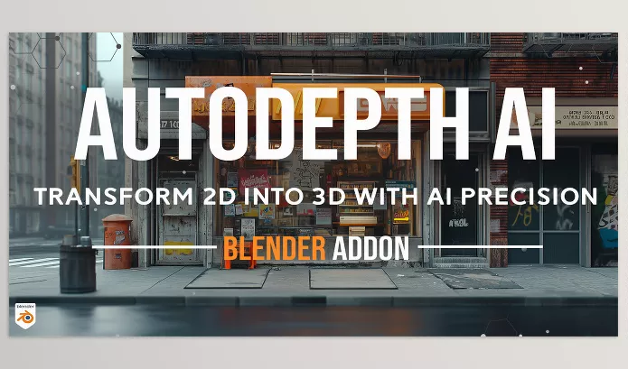 Blender Addon – Autodepth Ai by Blender Procedural – Download