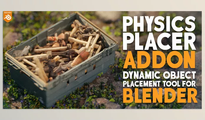 Blender Addon – Physics Placer by Blender Procedural – Download