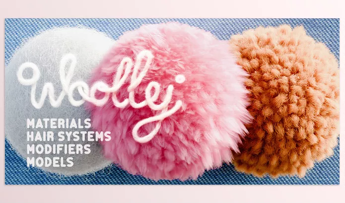 Blender Addon – Woolly Tools and Shaders by DoubleGum – Download