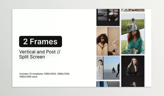 Plugin – Split Screen Vertical and Post Frames 2 by Proomok – Download 55915508