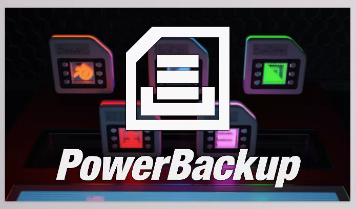Blender Addon – Powerbackup by bonjorno7 – Download