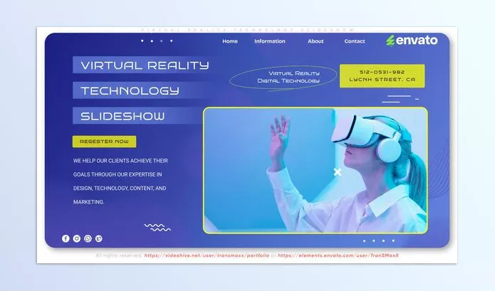 Project – Virtual Reality Technology Slideshow by TranSMaxX – Download 55906541