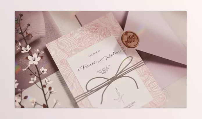 Project – Elegant Wedding Invitation by rooan – Download 55959721