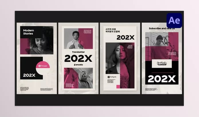 Project – Modern Stories for After Effects by LikeThisMotion – Download 55010810