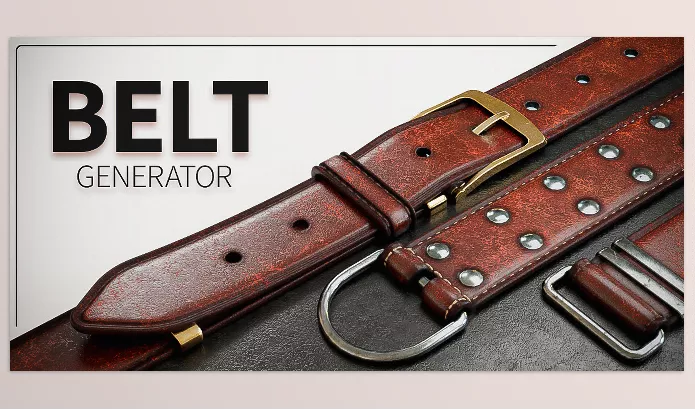 Blender Addon – Belt Generator by CGI Forge – Download