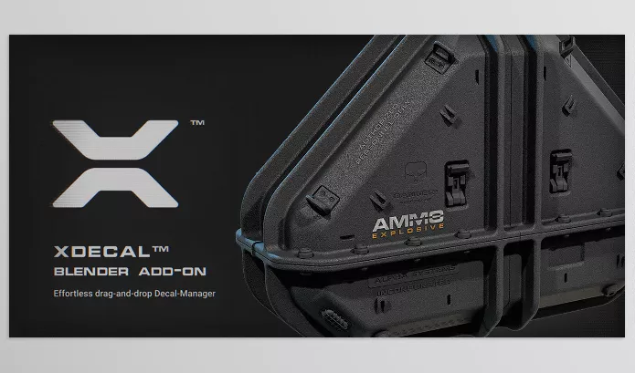 Blender Addon – Xdecal™ Manager by MOTH3R® – Download