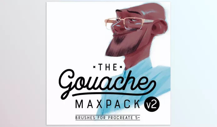 Plugin – The Gouache MaxPack by MaxPacks – Brushes for Procreate – Download