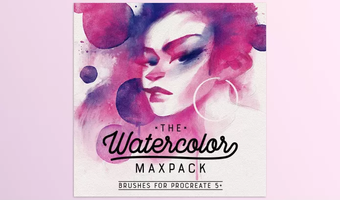 Plugin – The Watercolor MaxPack by MaxPacks – Brushes for Procreate – Download