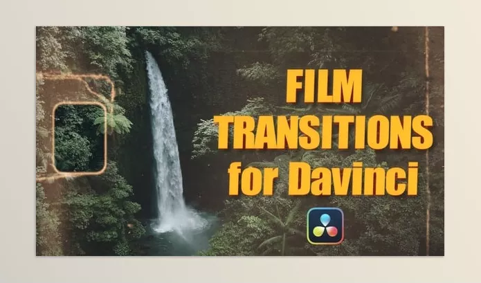 Resolve Tool – 25 FILM TRANSITIONS for Davinci Resolve by magicstock – Download 54258347