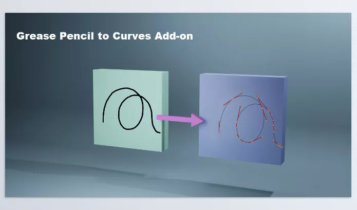 Asset – Grease Pencil to Curves Addon by Dad’sCastle – Download